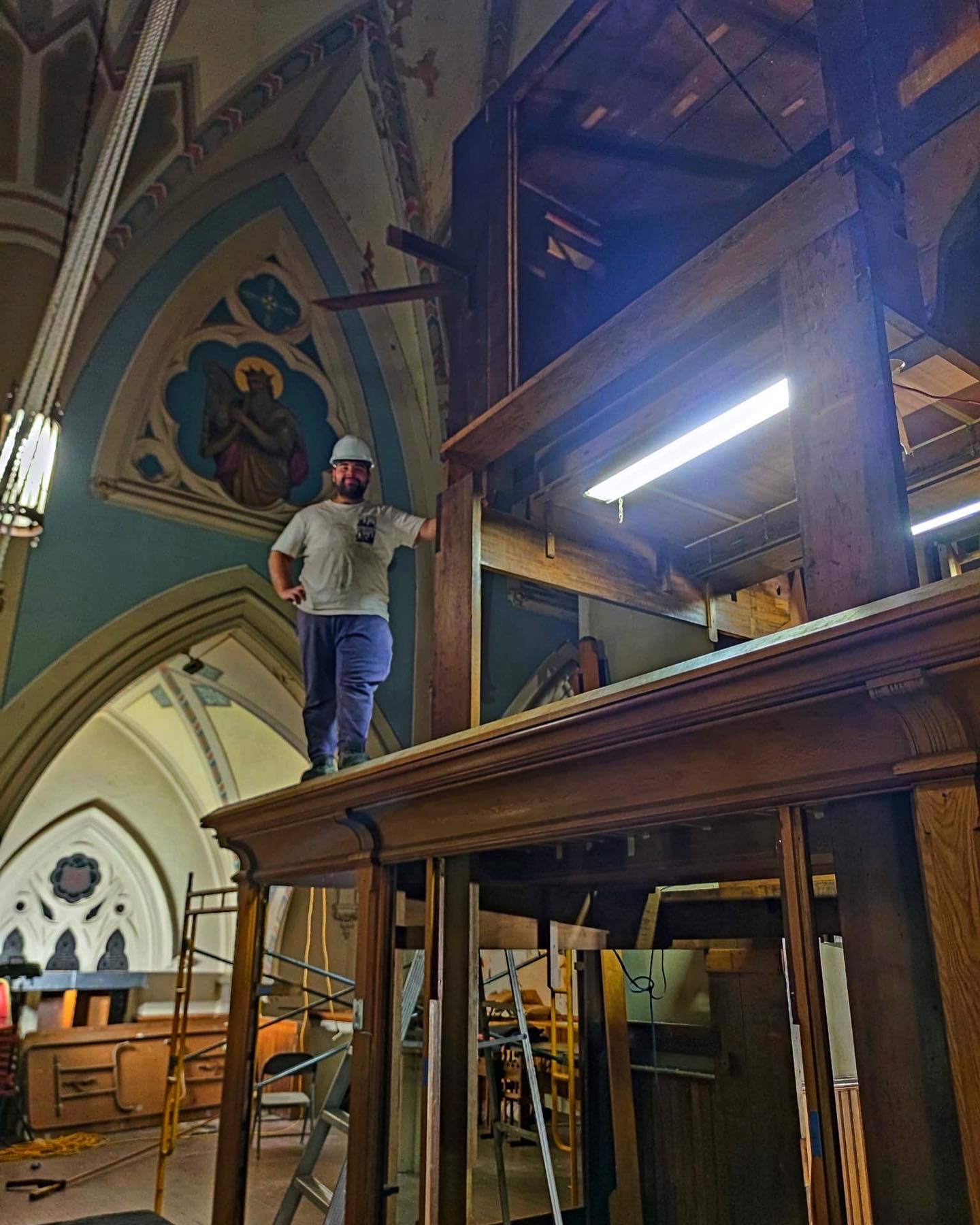 galeria RESTAURACIÓN Y REUBICACIÓN DE ÓRGANOS EN CONNECTICUT Y NUEVA YORK (ESTADOS UNIDOS)